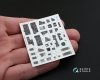 Quinta Studio QD48048 F-14A 3D-Printed & coloured Interior on decal paper (for Tamiya kit) 1/48